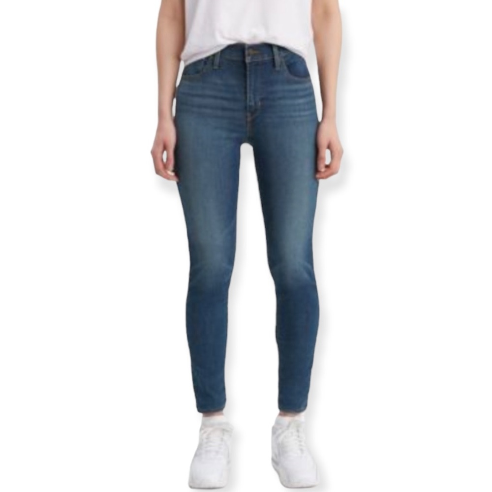 MAX JEANS Dark Blue Stretchy Jeggings A5